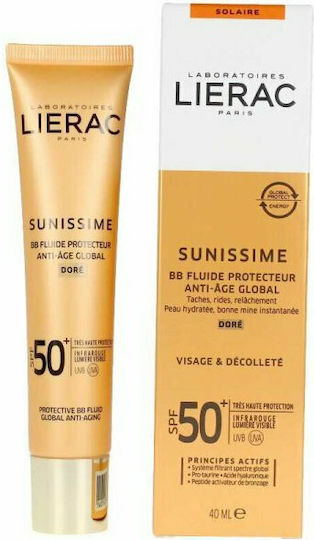 Lierac Sunissime Fluide Protecteur Anti-Age Global Αντηλιακή Κρέμα Προσώπου SPF50 40ml