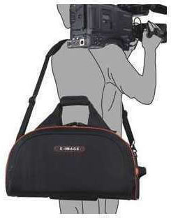 E-Image Camcorder Shoulder Bag Oscar S10 EI-EB0901 Waterproof in Black Colour