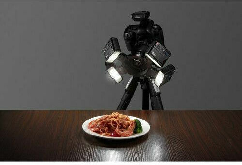 Godox MF12 Makro-Ring 2-Licht Kit TTL Blitz Makro-Ring Kit für Sony, Panasonic, Olympus, Nikon, Canon, Universal Kameras