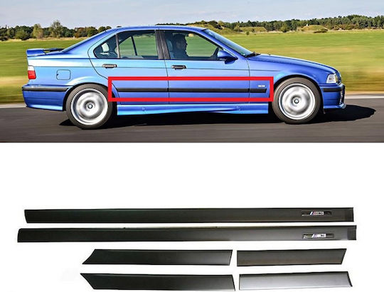 Auto Gs Τριμ Πόρτας M3 Design για Bmw E36 Σειράς 3 1992-1998 Sedan 0015075