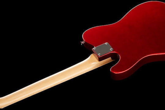 Harley Benton TE-20MN Electric Guitar Telecaster with SS Pickup Configuration Candy Apple Red