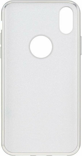 Forcell Shining Back Cover Σιλικόνης Ασημί (Huawei P Smart 2019 / Honor 10 Lite)