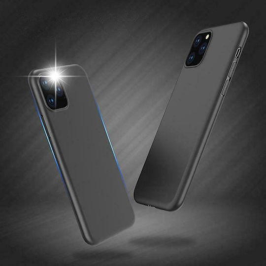 Hurtel Soft Back Cover Σιλικόνης Μαύρο (Realme 7i)