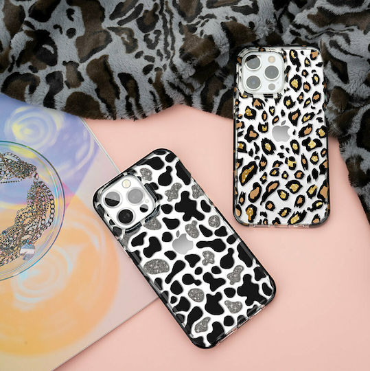 Kingxbar Wild Back Cover Σιλικόνης Cow (iPhone 13 Pro Max)