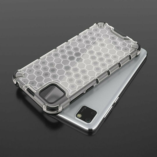 Hurtel Honeycomb Задна корица Пластмаса Прозрачен (Huawei Y5p)