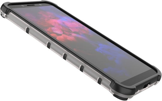 Hurtel Honeycomb Задна корица Пластмаса Прозрачен (Huawei Y5p)