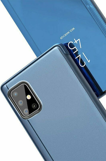Powertech Book Plastic Albastru (Galaxy A51)