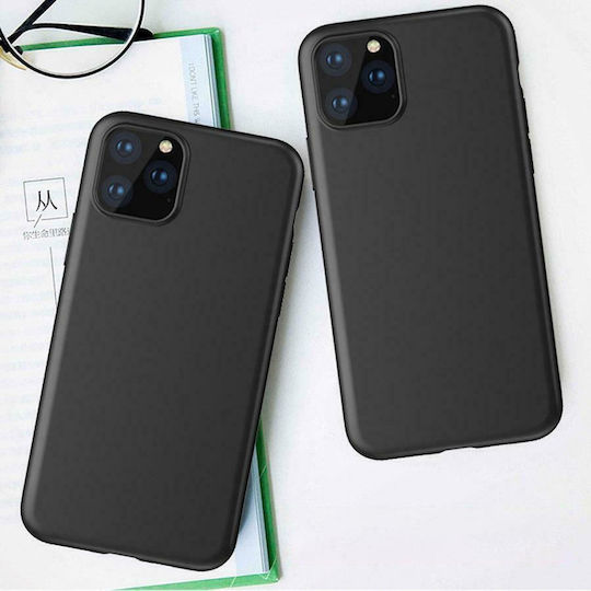 Hurtel Soft Back Cover Silicone Black (Xiaomi Mi 11 Lite / 11 Lite 5G / 11 Lite 5G NE)