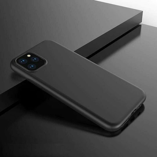 Hurtel Soft Back Cover Silicone Black (Xiaomi Mi 11 Lite / 11 Lite 5G / 11 Lite 5G NE)