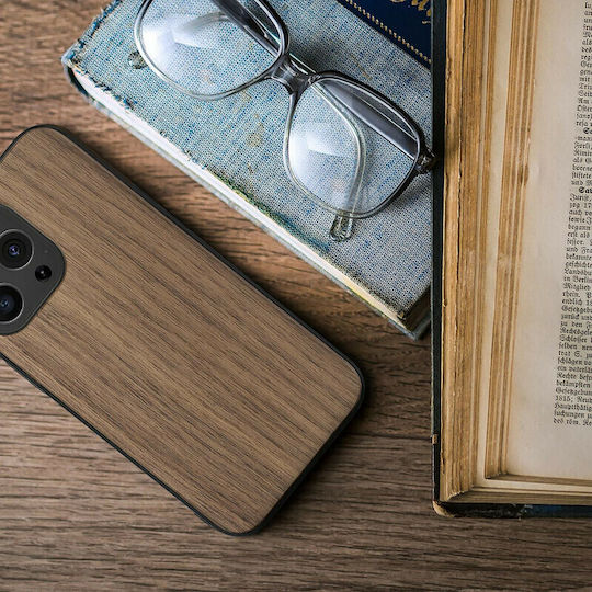 KWmobile Back Cover Wooden Dark Brown (iPhone 13 Pro)