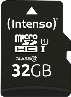 Intenso Performance R90 microSDHC 32GB Class 10 U1 UHS-I με αντάπτορα