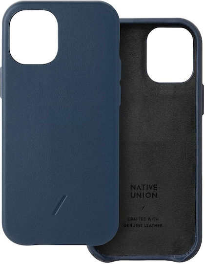 Native Union Back Cover Δερμάτινο Μπλε (iPhone 12 mini)