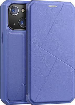 Dux Ducis Skin X Synthetic Leather / Plastic Book Blue (iPhone 13)