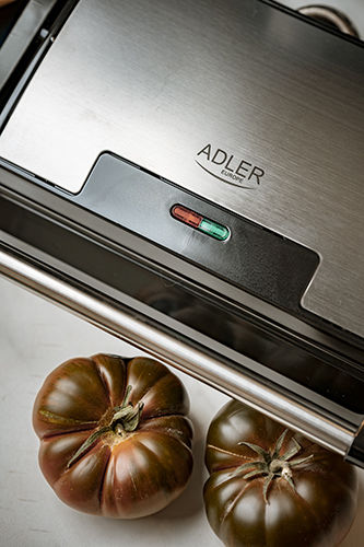 Adler Τοστιέρα Γκριλιέρα 700W Inox