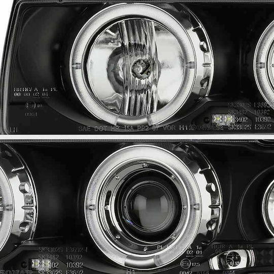 Sonar Front Angel Eyes Headlight BMW 3 Series E36 Coupe / Cabrio 1990-1999