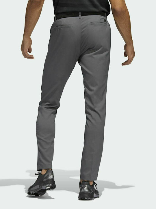Adidas Ultimate365 Ανδρικό Παντελόνι Κοστουμιού Ελαστικό σε Slim Εφαρμογή Γκρι