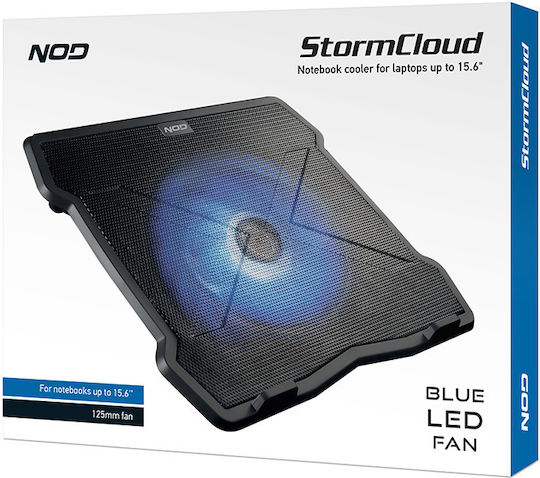 NOD Stormcloud Cooling Pad για Laptop έως 15.6" με 1 Ανεμιστήρα και Φωτισμό