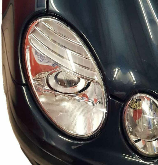 Depo Front Lights for Mercedes-Benz E Class W211 Chrome 2002-2006 2pcs