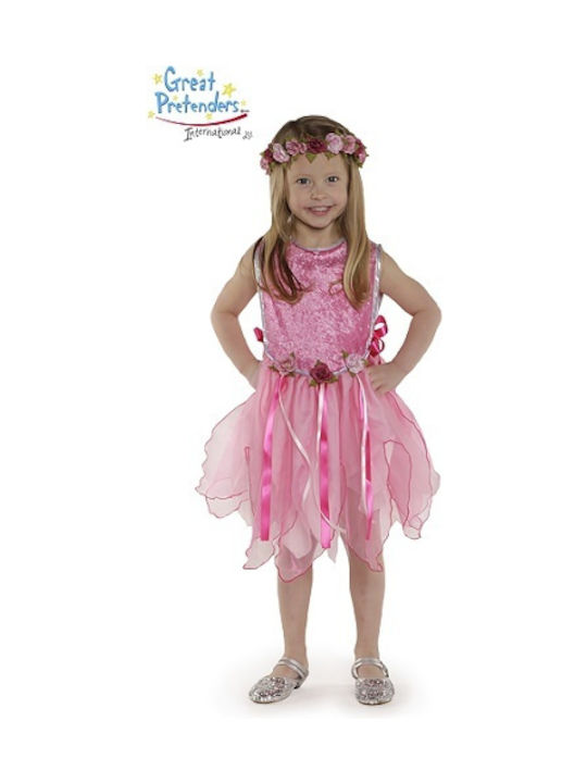 Kinder Karnevalskostüm Forest Fairy Tunic - Pink