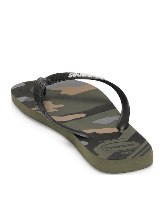 Camu Men's Flip Flops Khaki