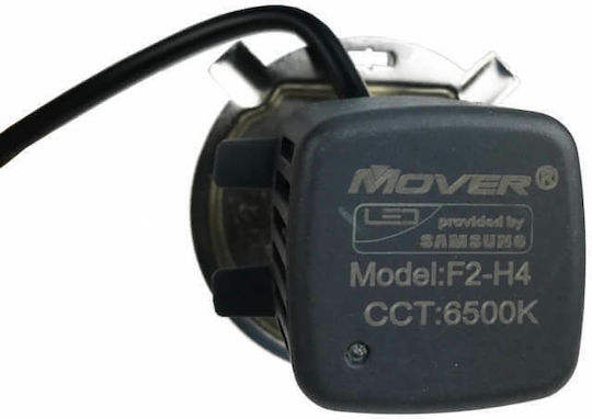 Mover Samsung Lamps Car F2 H4 LED 6500K Cold White 12V 20W 2pcs