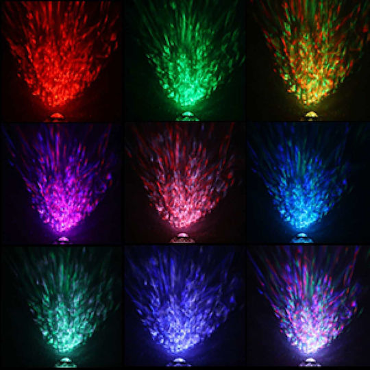 Factory Kids Projector Lamp Dragon Egg with Design Projection Multicolour 13.5x13.5x11εκ.