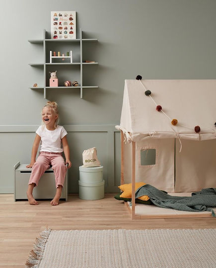 Kids Concept Kids House Play Tent Montessori KC White