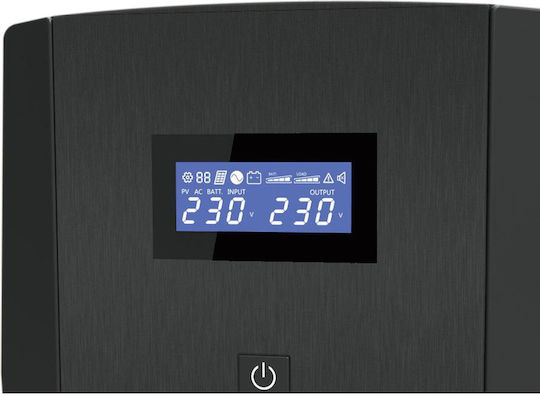 Conceptronic ZEUS03EMP UPS Line-Interactive 1200VA 720W με 5 Πρίζες