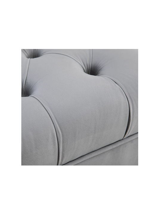 Wooden Gray Bench Stool 118x45x42cm