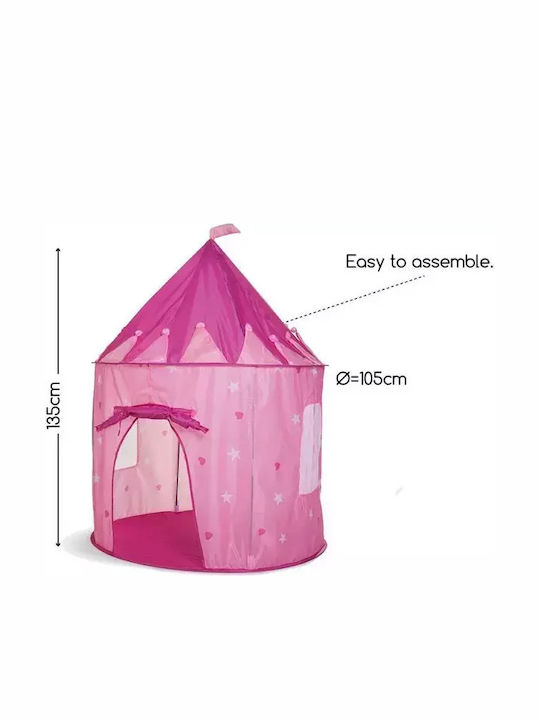 BS Toys Παιδική Σκηνή Κάστρο Pop Up Princess Ροζ για 3 χρονών και άνω