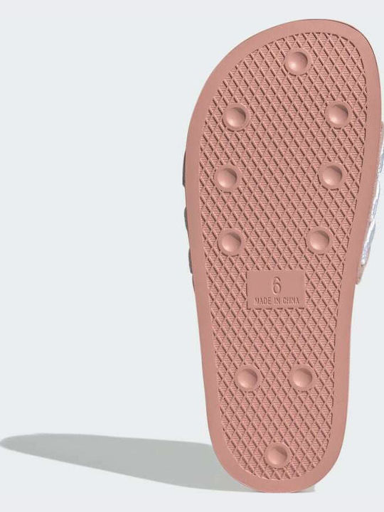 Adilette Слайдове в Розов Цвят