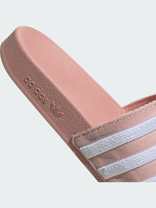 Adilette Слайдове в Розов Цвят