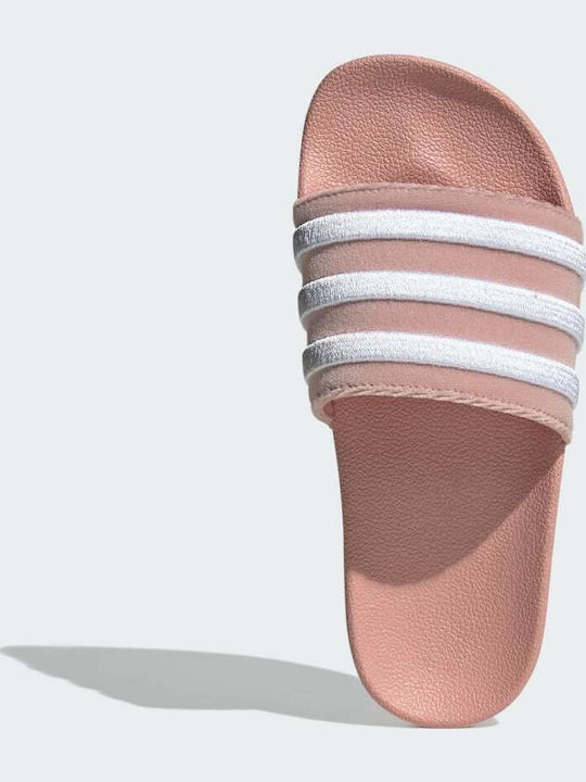 Adilette Слайдове в Розов Цвят