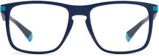 Polaroid Plastic Eyeglass Frame Navy Blue PLD D447 ZX9