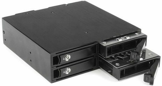 StarTech Πλαίσιο Μαύρο SATSASBP425