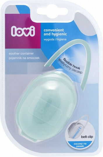 Lovi Baby Pacifiers Case from Plastic Green