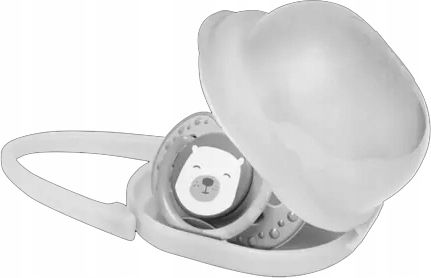 Lovi Baby Plastic Pacifier Case Beige