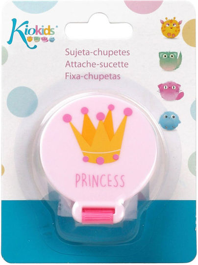 Kiokids Pink Pacifier Ribbon made of Fabric