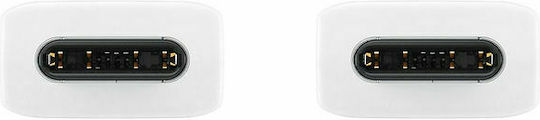 Samsung USB 2.0 Cable USB-C Male - USB-C 45W White 1m EP-DN975BWEGWW