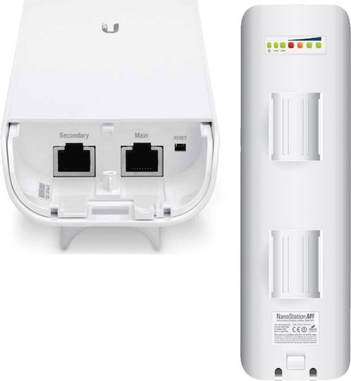 Ubiquiti NanoStation M5 External WiFi Sectorial Antenna 16dBi with Ethernet Connection NSM5