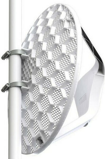 MikroTik LHG 5 3pcs Εξωτερική Κεραία WiFi Παραβολική 24.5dBi με σύνδεση Ethernet
