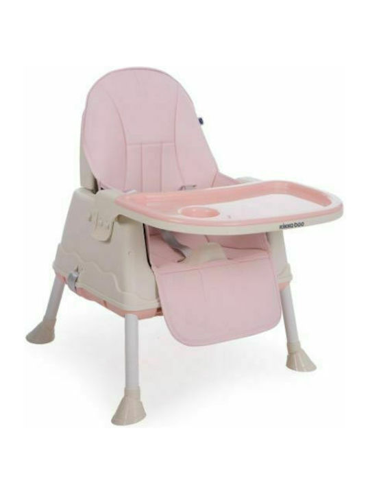 Kikka Boo Creamy Baby Hochstuhl 3 in 1 Rosa