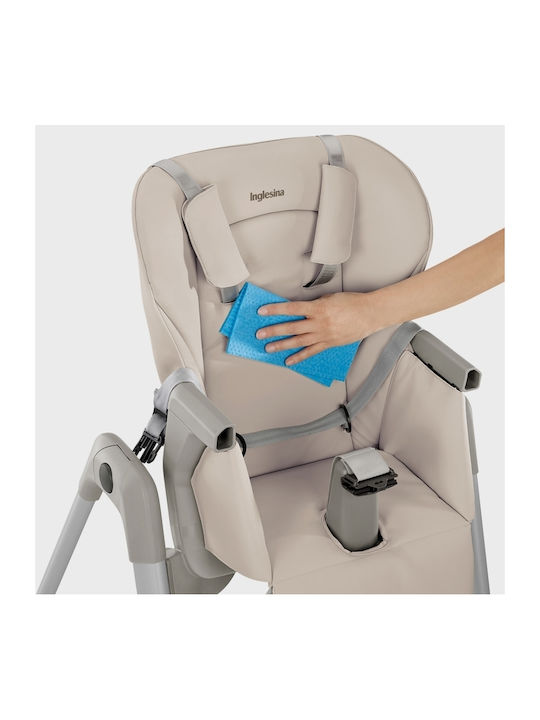 Inglesina My Time Foldable Baby Highchair with Adjustable Height Green