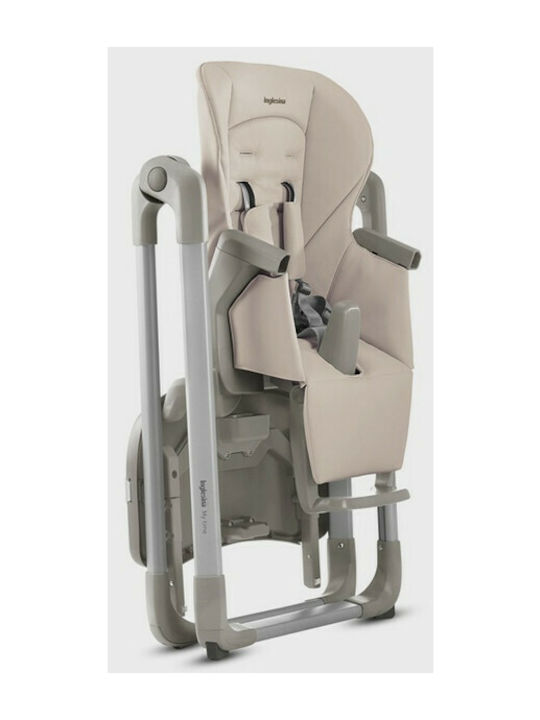 Inglesina My Time Foldable Baby Highchair with Adjustable Height Blue