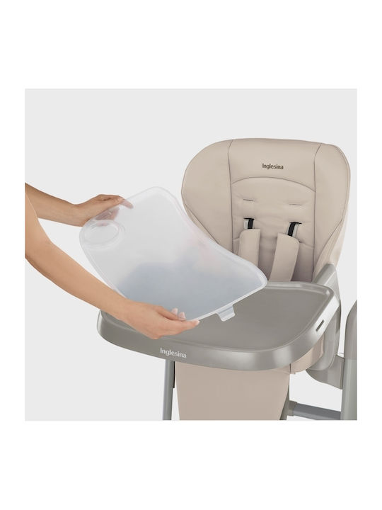 Inglesina My Time Foldable Baby Highchair with Adjustable Height Black