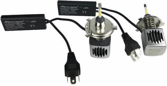 Mover Samsung Λάμπες Αυτοκινήτου Y1 H4 LED 5500K Ψυχρό Λευκό 12V 32W 2τμχ