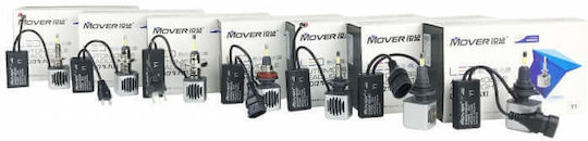 Mover Samsung Λάμπες Αυτοκινήτου Y1 H4 LED 5500K Ψυχρό Λευκό 12V 32W 2τμχ