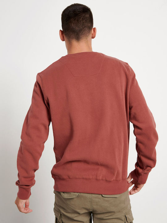 Funky Buddha Men's Sweatshirt Burgundy