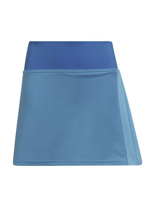 Kids' Skirt Monochrome Light Blue Pop-Up Tennis