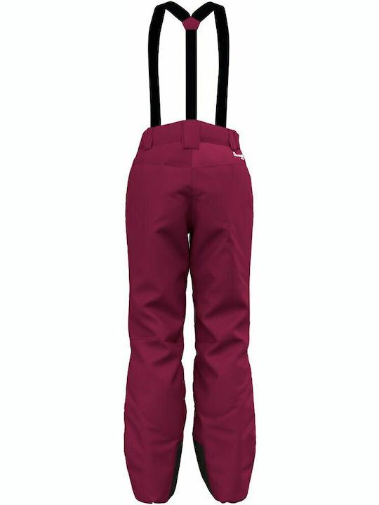 Halti Boost II 059-2514-S67 Kids Dungarees for Ski & Snowboard Red